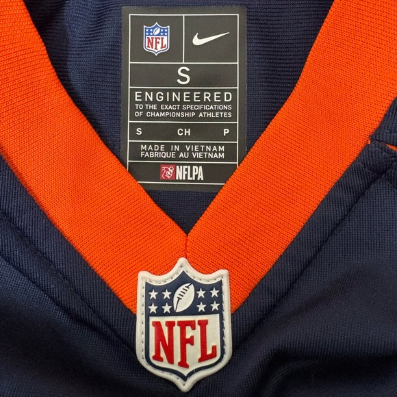 Nike NFL Russell Wilson Denver Broncos Game Day Jersey | Size S - Picture 8 of 9